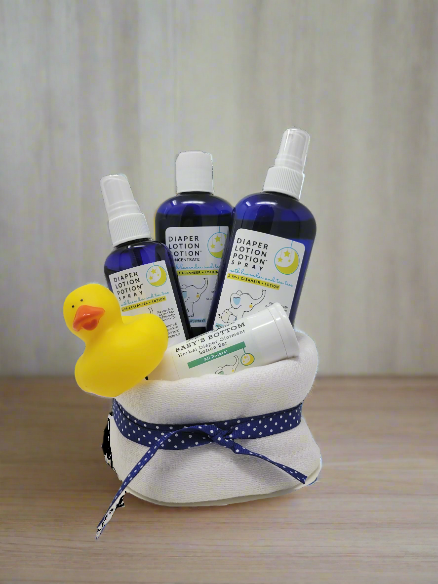 baby-bundle-diaper-lotion-potion-spray-concentrate-lotion-bar-herbal-infused-lavender-tea-tree-essential-oil