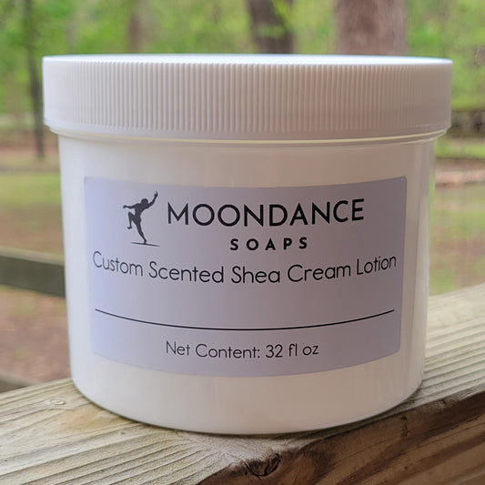 Custom Scented Shea Cream Lotion - 32oz