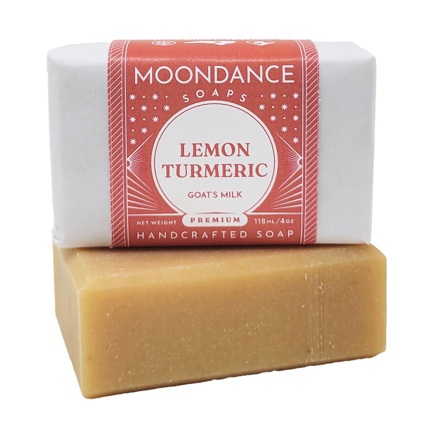 Lemon Turmeric Goats Milk Soap