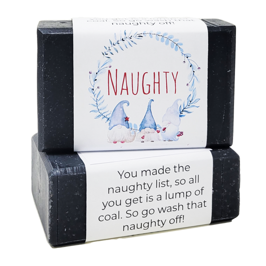 "Have You Been Naughty?" Holiday Soap