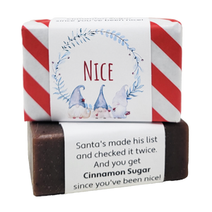 "Have You Been Nice?" Holiday Soap