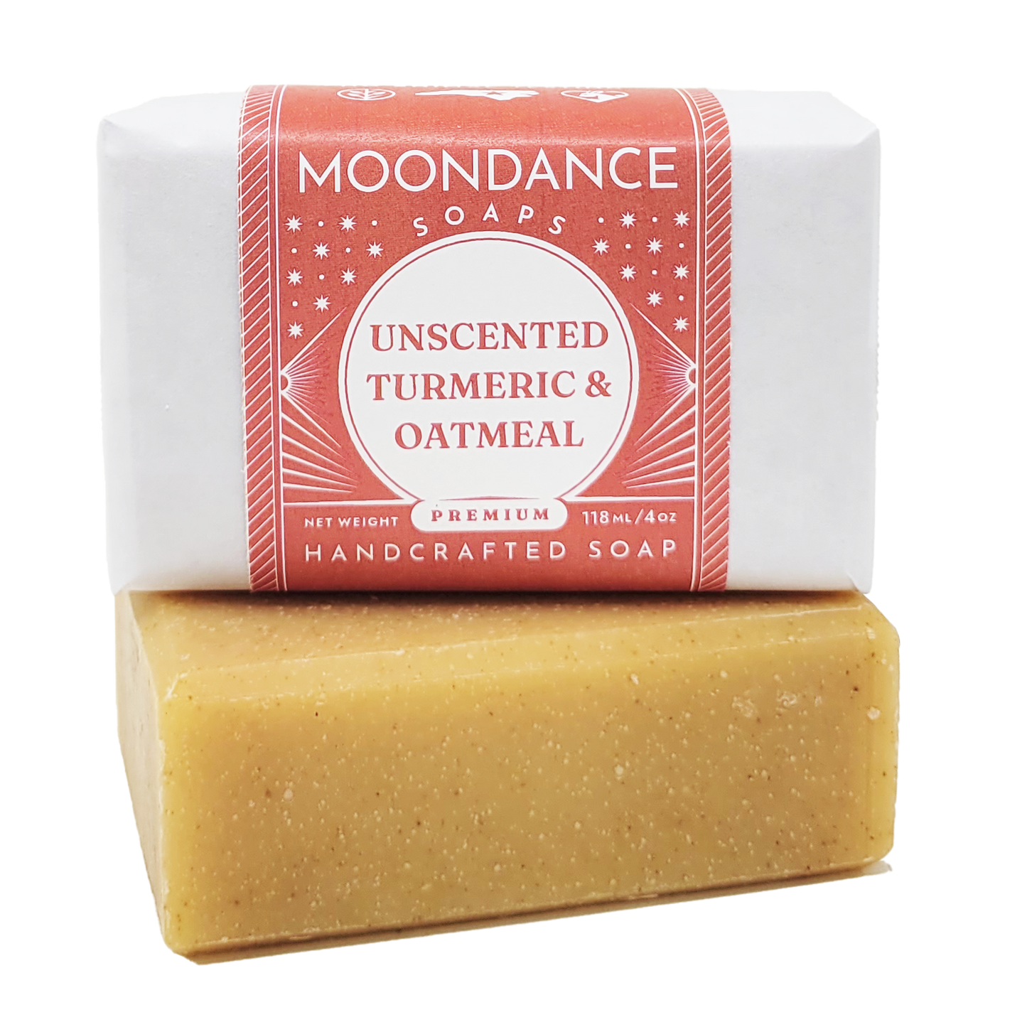 Unscented Turmeric & Oatmeal Soap