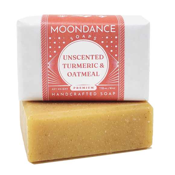 Unscented Turmeric & Oatmeal Soap